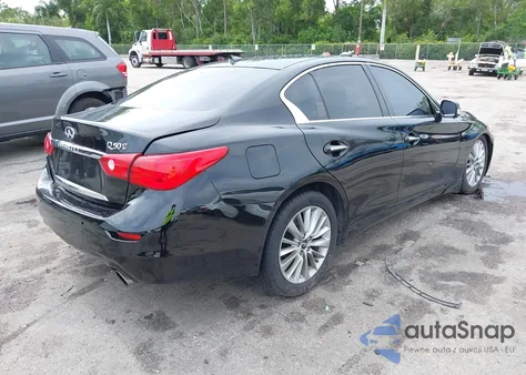 2021 Infiniti Q50 Luxe from USA, damaged, VIN JN1EV7BP6MM702416